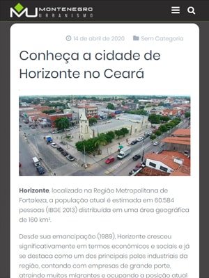 Notícias Sobre Horizonte/CE